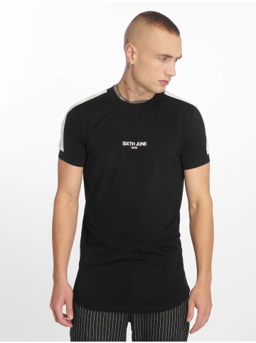 Sixth June Sixth June Sixth June Stripe T-Shirt in black