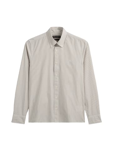 Marc O'Polo Hemd shaped in multi/ charleston gray