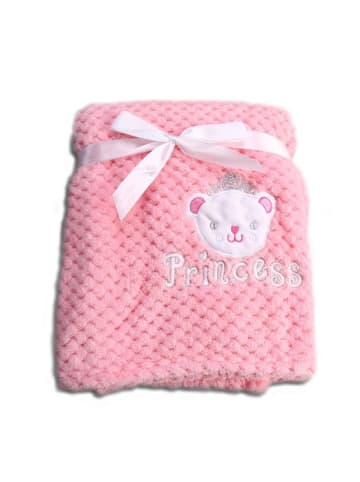 Cangaroo Babydecke Freya 80 x 110 cm in rosa