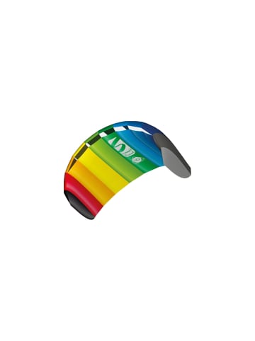 HQ Drachen Zweileiner Lenkmatte Symphony Beach III 1.3 Regenbogen, ab 8 Jahre