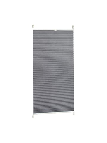 relaxdays 4x Plissee in Grau - (B)90 x (H)210 cm