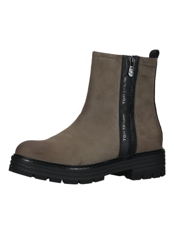 Tom Tailor Stiefelette in Taupe