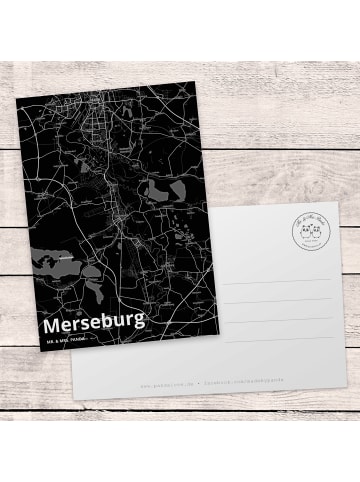 Mr. & Mrs. Panda Postkarte Merseburg mit Spruch in Keine Angabe