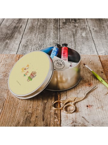 Mr. & Mrs. Panda Erinnerungsbox Waldtiere Aloha ohne Spruch in Gelb Pastell