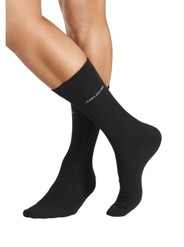 John Devin Basicsocken in 7x schwarz