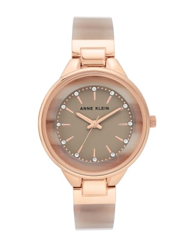 Anne Klein Quarzuhr Fashion Trends in grau / rosegold