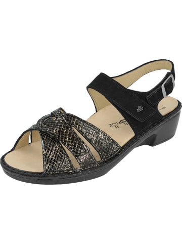 Finn Comfort Keilsandalette BUKA in dark/black