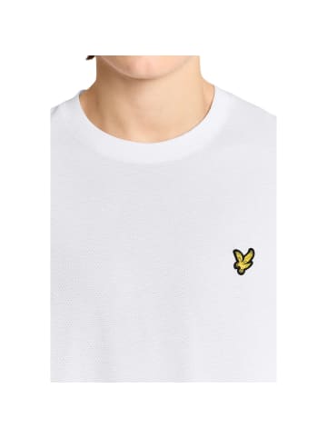 Lyle & Scott Blau Weiß Baumwolle T-Shirt