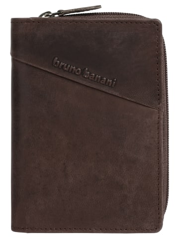 Bruno Banani Geldbörse echt Leder in braun