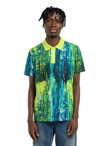 Carlo Colucci Poloshirt Fascella in Petrol