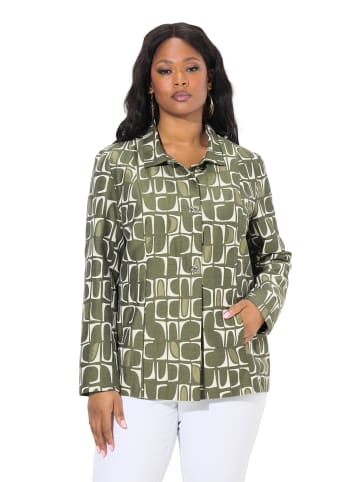 Ulla Popken Jacke in dunkeloliv