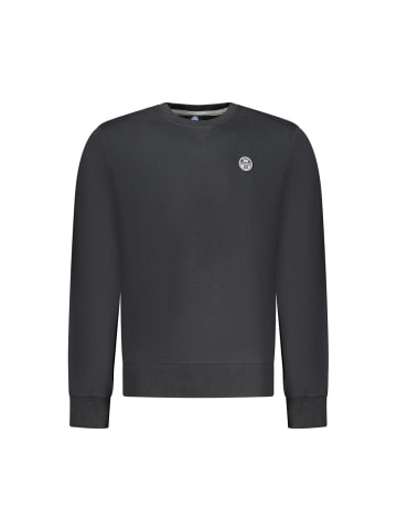 North Sails Schwarzes Baumwoll-Sweatshirt