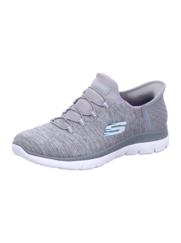 Skechers Damen- Schnürschuhe SUMMITS - DAZZLING HAZE in Grau