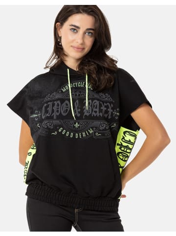 Cipo & Baxx T-Shirt WT374 in BLACK