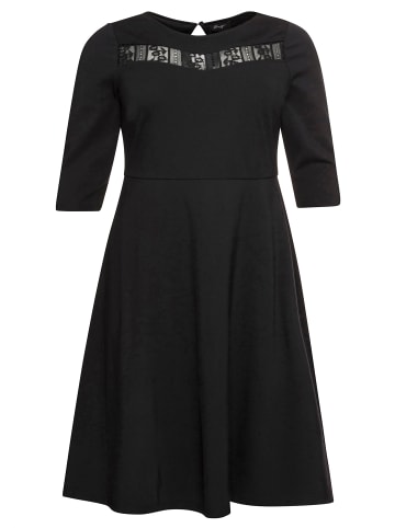sheego Abendkleid in schwarz