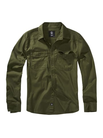 Bekleidung Flanellshirt in oliv