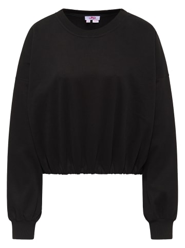 myMo Sweatshirt in Schwarz