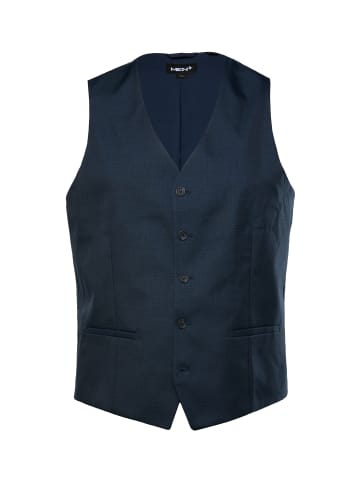 Men Plus Steppweste in navy blau