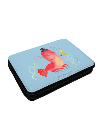 Mr. & Mrs. Panda Menschrmäppchen Hummer Weizen ohne Spruch in Blau Pastell