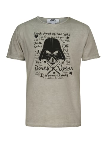 ONOMATO! T-Shirt kurzarm Star Wars Darth Vader in Grau