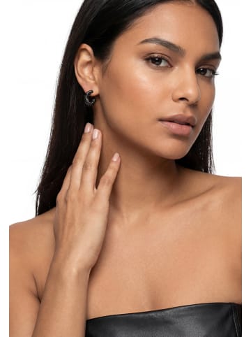 NAEMI Women Earrings in Black