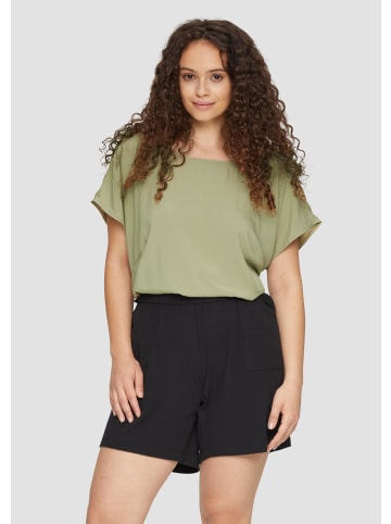 QS Bluse in 7282_helles olivgrün