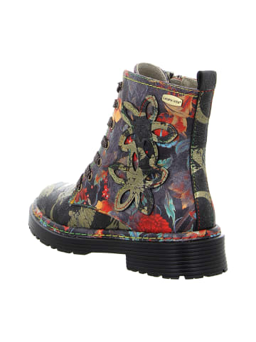 LAURA VITA Schnürstiefeletten in Schwarz