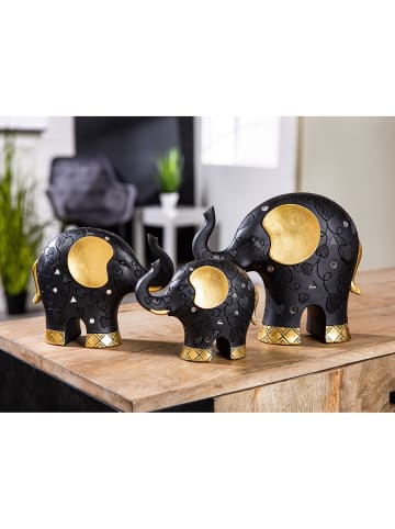 GILDE Figur Ajok schwarz - (H) 20 cm