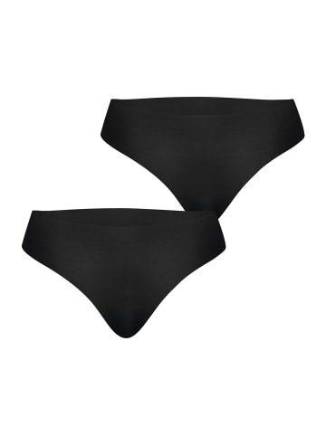 Nur Die Brasilslip Invisible Seamless in Schwarz