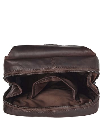 The Chesterfield Brand Turelle - Umhängetasche 26 cm (schwarz) in braun