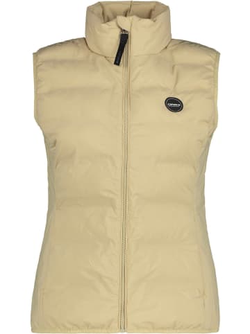 Icepeak Steppweste Albia in Creme-Weiß