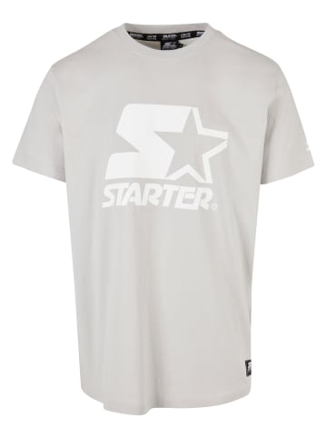 STARTER T-Shirts in lightasphalt