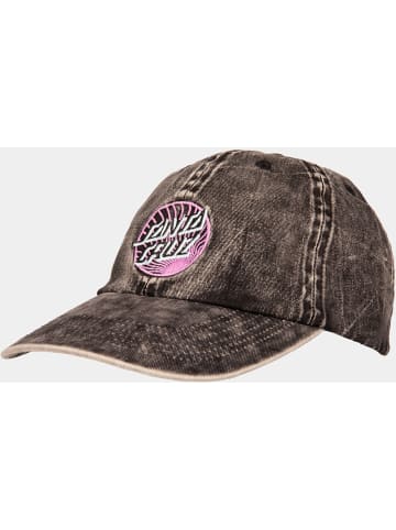 Santa Cruz Cap "Retreat Dot Cap" in Schwarz
