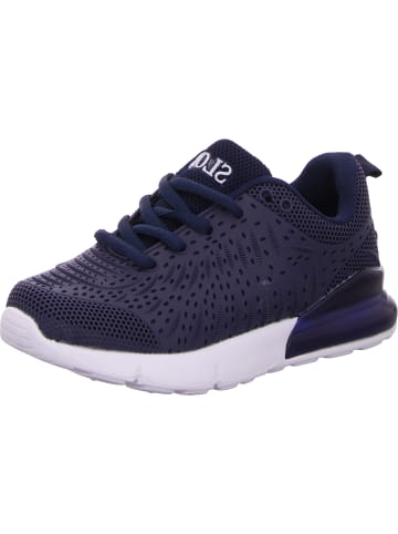 Slobby Schnürhalbschuh in blau