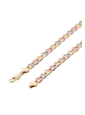 faina Women Chain Necklace in Gold Rose Silver