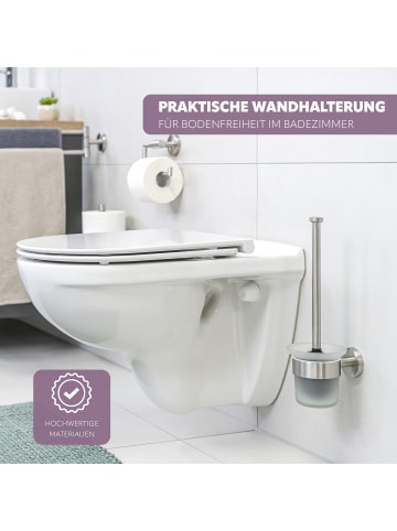 bremermann Badezimmer Zubehör-Set PIAZZA 3tlg. ca. 14,5 x 35 x 11,5 cm (B/H/T)