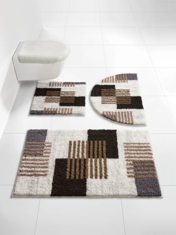 Heine Badematte in beige-ecru-gemustert