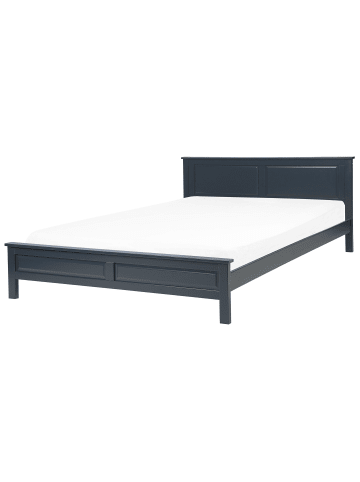 Beliani 2-tlg Doppelbett OLIVET in Blau