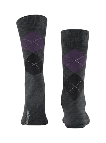 Burlington Edinburgh Socke in Asphalt me