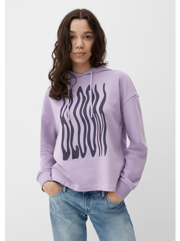 QS Sweatshirt langarm in Lila