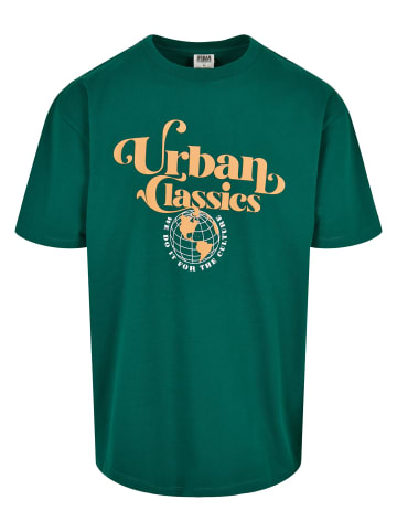 Urban Classics Urban Classics Herren Organic Globe Logo Tee in green