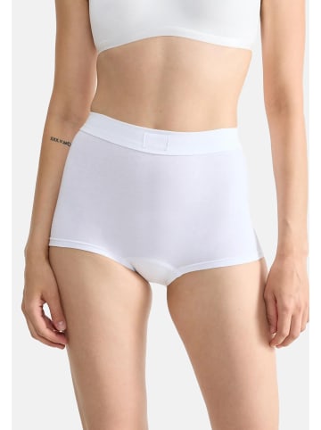 Sloggi Short Slip Double Comfort T in Weiß / schwarz