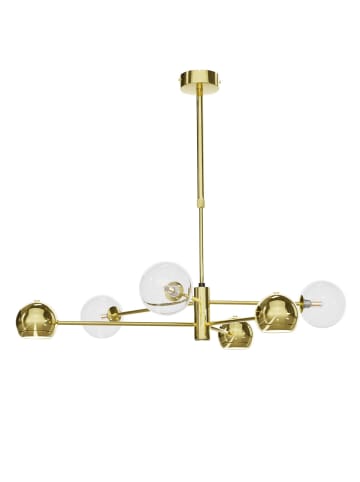 Licht-Erlebnisse Deckenlampe (B)65 x (L)94 x (H)69 cm in Gold Transparent