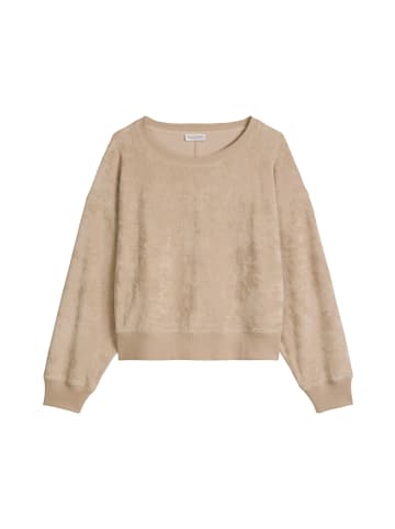 Marc O'Polo Frottee-Sweatshirt regular in Sandpaper