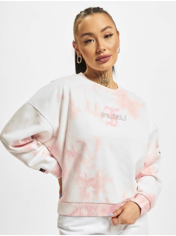 FUBU FUBU Sweater mit Rundhalsausschnitt in rose