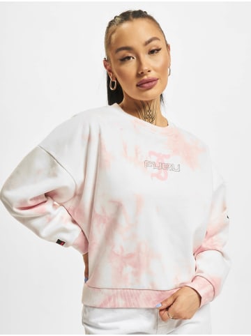 FUBU Sweater mit Rundhalsausschnitt in rose