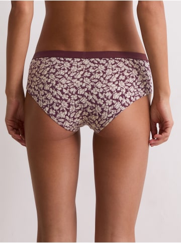 Marc O'Polo Panty Essentials in cherry/dark navy/cherry print