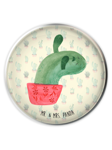 Mr. & Mrs. Panda Waschbecken Ablaufstopfen Kaktus Mama ohne Spruch in Kaktus Grün
