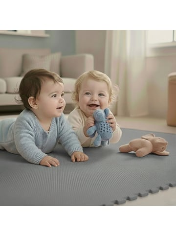 LittleTom Baby Spielmatte Ella 9-tlg. in grau