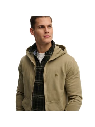 Superdry Sweatjacke in Grün